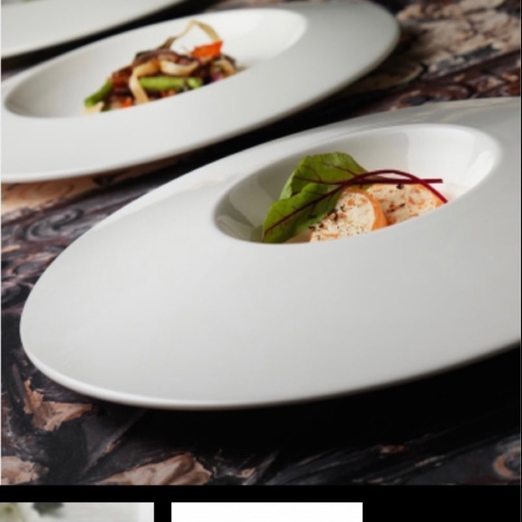 BUNDLE OF TWO Steelite Distinction Commercial Float Plates 12" Small Well Bowl - Picture 6 of 6